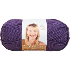 Lion Brand Yarn LBY-038 Vanna's Choice Yarn (147) Purple
