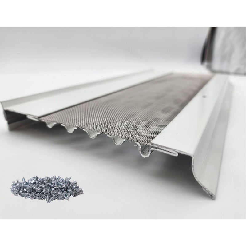 LEAF4GO Elite Micromesh 5" Gutter Covers System for Leaf Protection