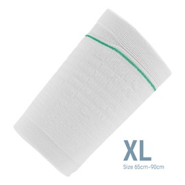 Ugo Fix Sleeve (x4) - Catheter Leg Bag Holder/Catheter Bag Cover, Strong and Durable Fibre Blends with External Seams, Washable and Reusable (Pack of 4) (Extra Large)