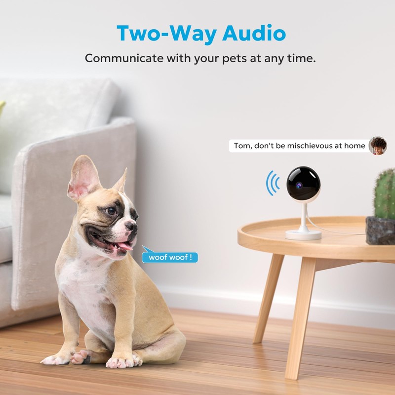 Indoor Camera 2 Pack - Owltron 5GHz/2.4GHz Home Security Camera