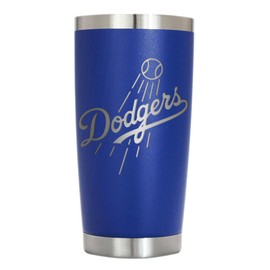Termo Beisbol, Escudo Equipos Grandes Ligas, Tumbler Termo para Cafe personalizado con equipo de futbol, Termo Para regalo, Termo para Caliente y frio (Dodgers Blanco) (Azul)