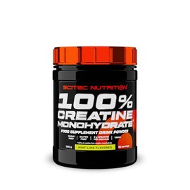 Scitec Nutrition 100% Creatine Monohydrate – Vegan – 3g per Serving – Performance Boost for High-Intensity Workouts – 300 g, Mint-Lime