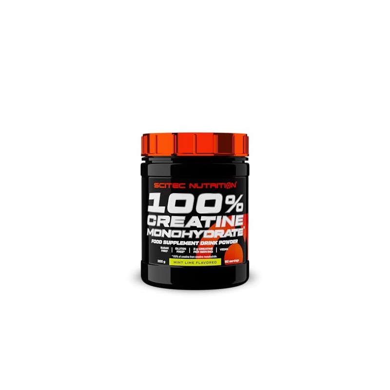 Scitec Nutrition 100% Creatine Monohydrate – Vegan – 3g per