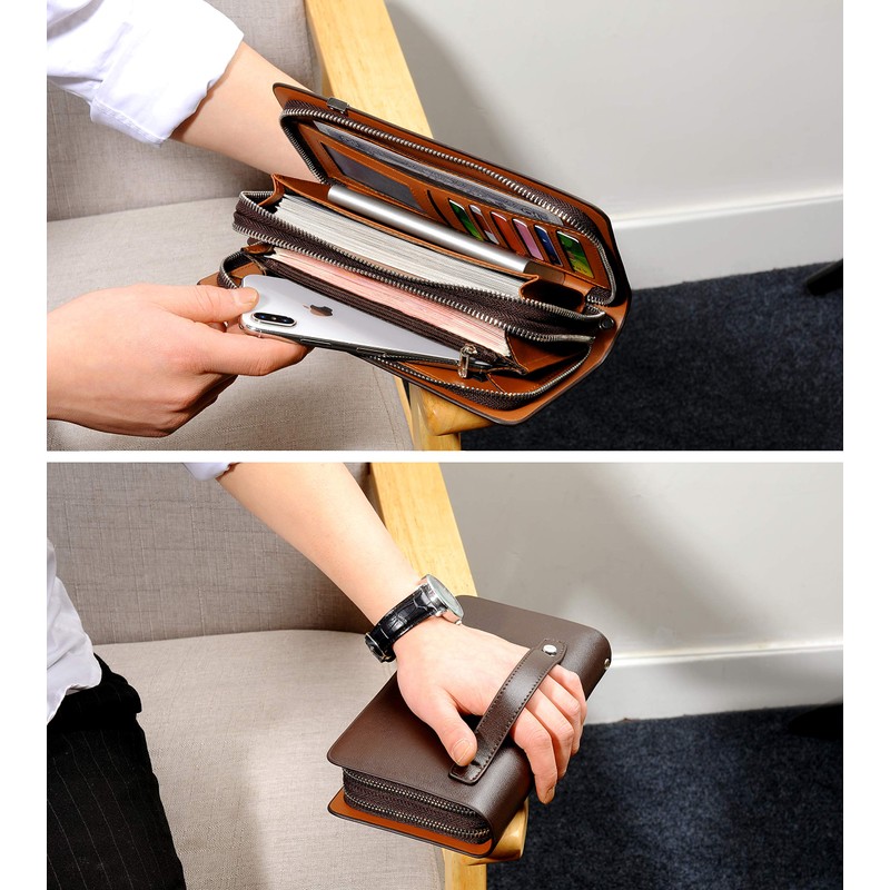 Hana 2nd Bag, Clutch Bag, Handheld Bag, Wallet, Top Leather,