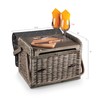 Kabrio Wine & Cheese Picnic Basket, (Anthology Collection - Gray