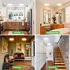 zemty 3 Colours 3000/4000/6500 K LED Ceiling Light Flat, 15