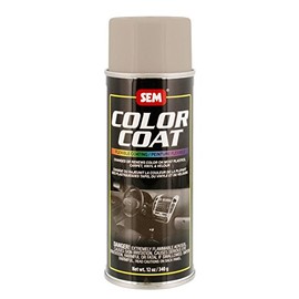 SEM Color Coat - Plastic & Vinyl Flexible Coating, Phantom White, 12 Oz. Aerosol
