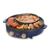 Joydeem Electric Grill with Shabu Shabu Hot Pot, Compact Korean