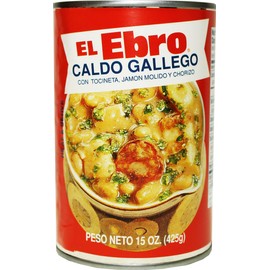 Ready to eat El Ebro caldo gallego 15 oz Serves 2
