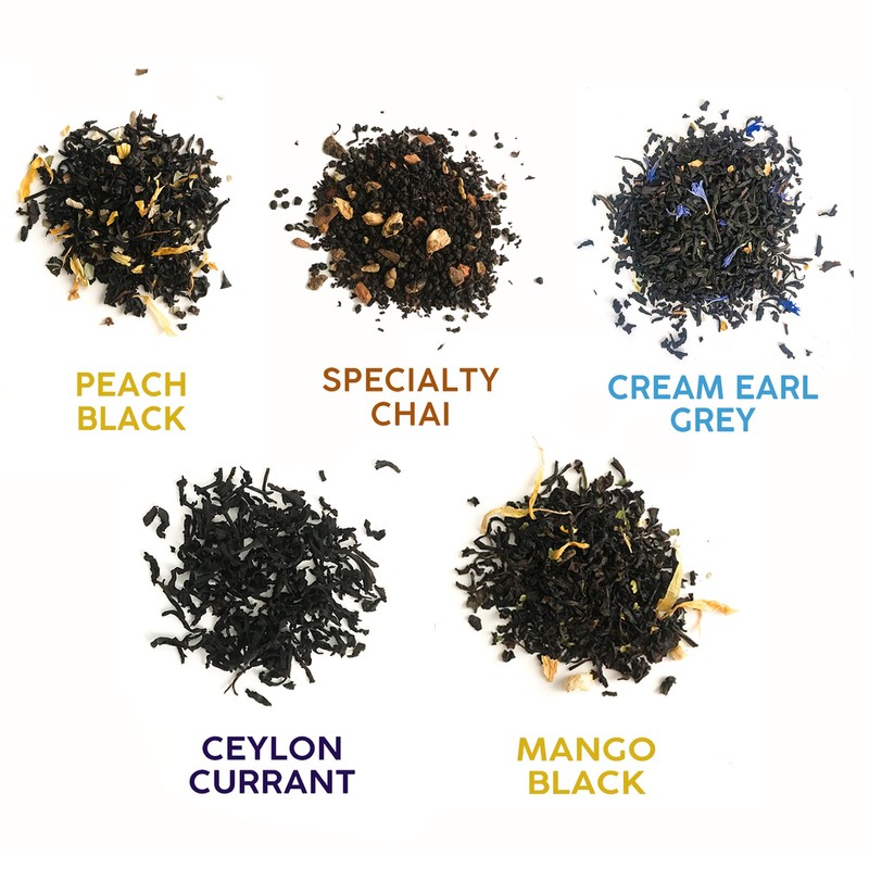 Flavorful Loose Leaf Black Tea Starter Kit Set Bathala Botanicals