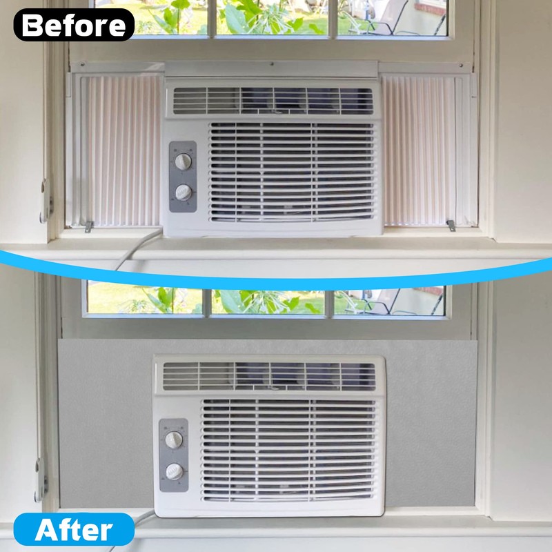 Air Jade Window Air Conditioner Side Panels, Full Surround Insulated