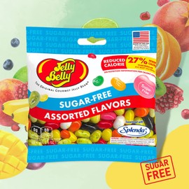Sweetzo Sugar Free Jelly Beans, Sugar-free Chewy Candies In Assorted F