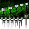 SOLPEX Solar Outdoor Lights, 12 Pack Path Lights, Walkway Light