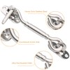 Stainless Steel Cabin Hook, Tiberham Heavy Duty Eye Latch Lock,