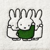 Nishikawa TT24160633 Miffy Face Towel, 13.4 x 31.5 inches (34