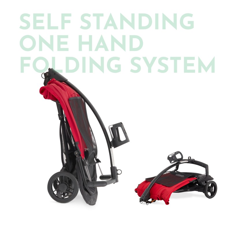 évolur Roamer Ultra Lightweight Stroller, Compact One-Hand Self-Standing Fold Travel