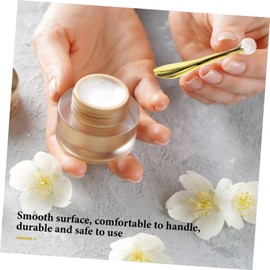 Minkissy 5pcs Beauty Device Guasha Tool Face Eye Cream Massage Spoon Portable Eye Supply Zinc Alloy Eye Massager for Daily Use