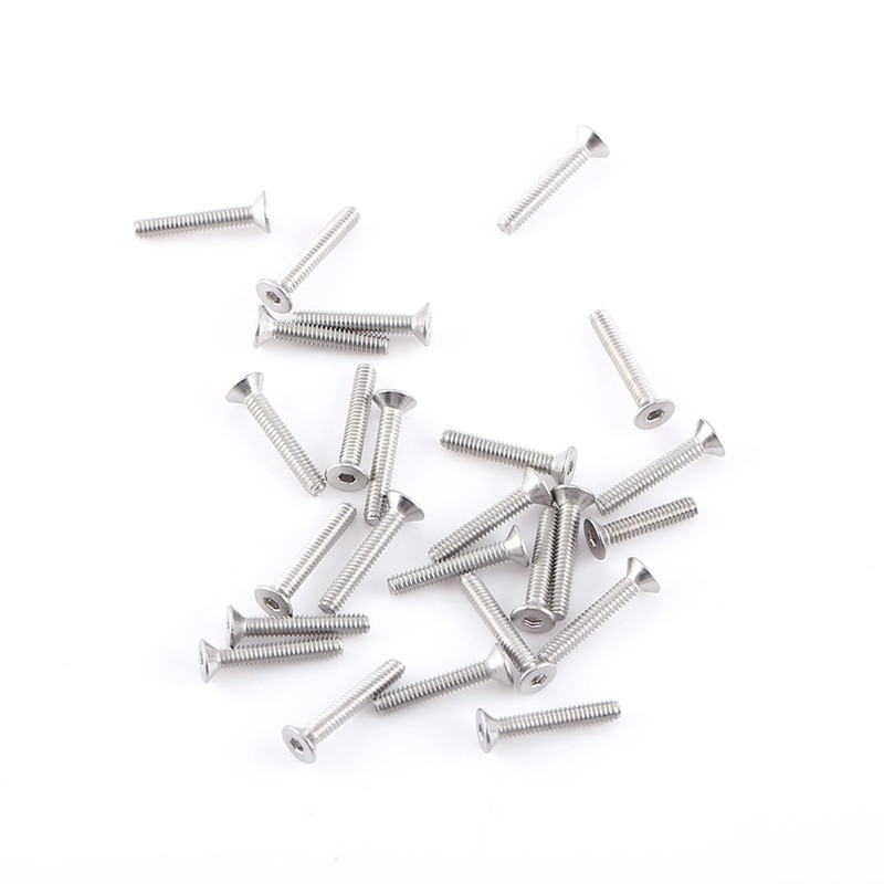 250pcs M2 Screw Kit, Hex Socket Head Cap Screws with