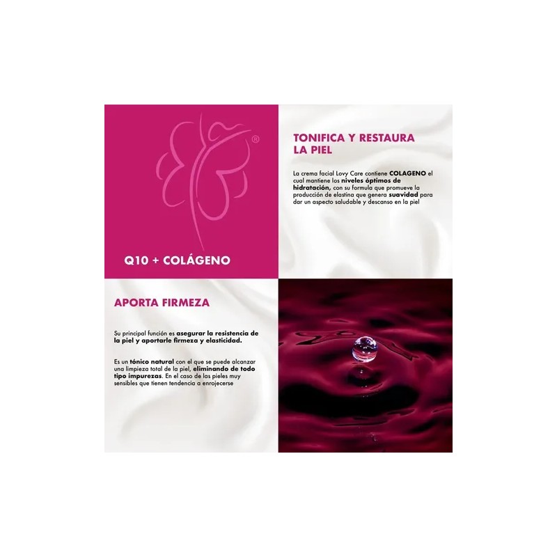 Pack Crema Facial Q10 + Colágeno Y Serum Celulas Madre