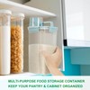 TBMax Rice Storage Container 3-5 Lbs Flour Container Cereal Dispenser