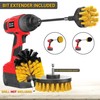 SCRUBIT Drill Brush Attachment Set - Power Scrubber Tile and
