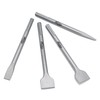 Regiis Tech 4 pcs SDS MAX 11 inch Chisel Set,