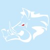 Wild Boar Sticker Film Decor for Car, Car Accessories, Wedge