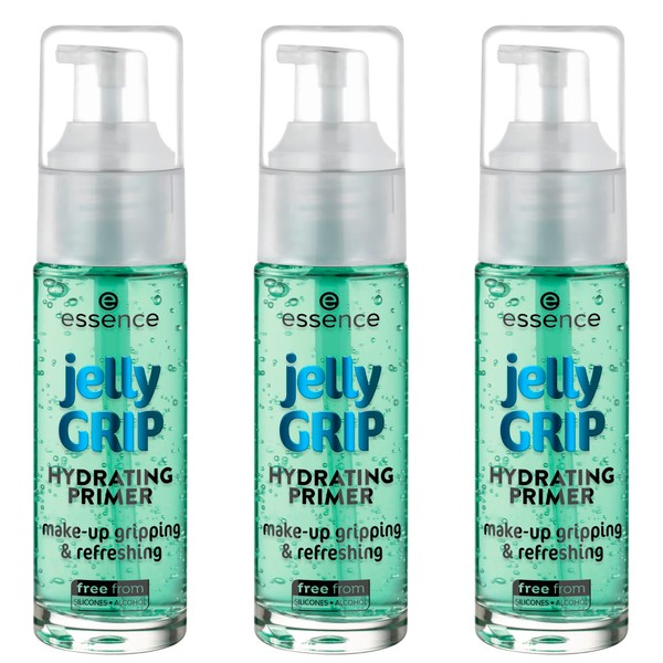 essence jelly Grip Hydrating Primer, Green, Moisturising, Smoothing, Natural, for