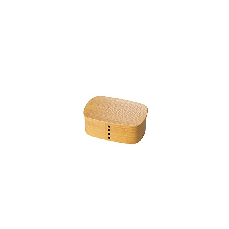 Tatsumiya 301779 Wappa 1-Tier Bento Box, 23.7 fl oz (700