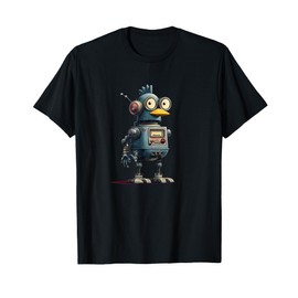 Nice AI Robot Chicken Costume T-Shirt