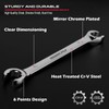 SEDY 14-Piece Flare Nut Wrench Set with PTFE Tape, Metric