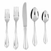 Fortessa Forge 18/10 Stainless Steel Flatware Bouillon Spoon, Set of