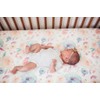 Copper Pearl Premium Fitted Knit Crib Sheet/Toddler Sheet"Bloom"