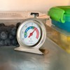 stainless steel fridge/freezer thermometer. Ideal For Home, Restaurants, Bars, Cafes
