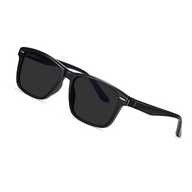 DUHKP Tinted Grey Nearsighted Shortsighted Distance Glasses Myopia Glasses For Women/Men