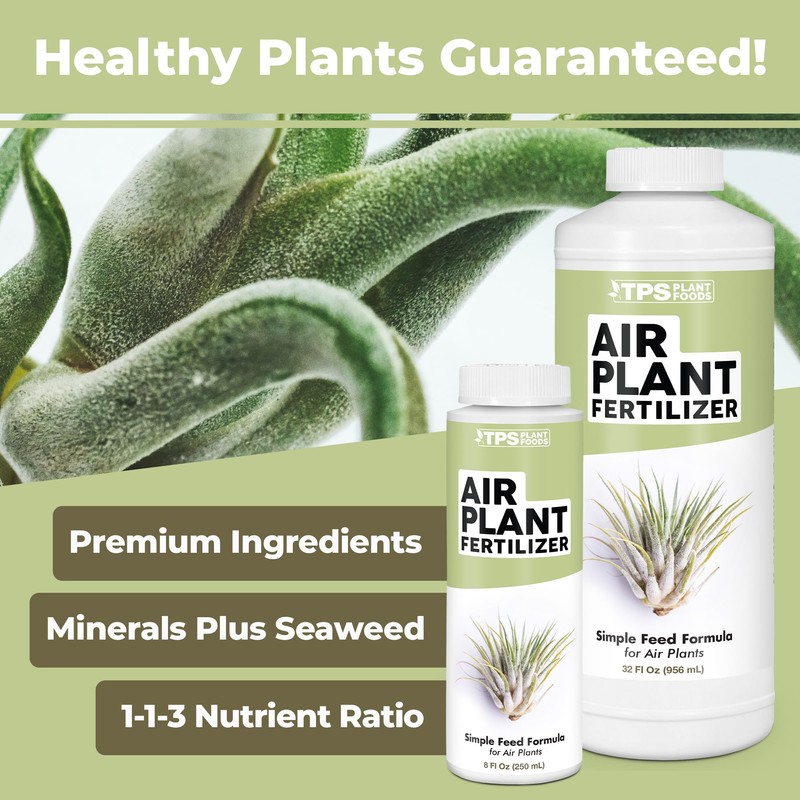 TPS NUTRIENTS Air Plant Fertilizer for All Tillandsia Air Plants,