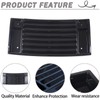 Lcojicep Hood Deck Vent Panel Covers Trim Moulding Compatible with