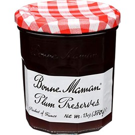 Bonne Maman Plum Preserves, 13-Ounce Jars (Pack of 6)