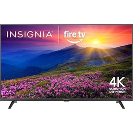 INSIGNIA 43" Class F50 Series LED 4K UHD Smart Fire TV, control remoto por voz con Alexa, transmisión de TV en vivo sin cable