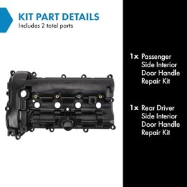 TRQ TRQ Valve Cover Compatible with 2014-2022 Mazda 3 2016-2021 CX-3 2013-2016 CX-5