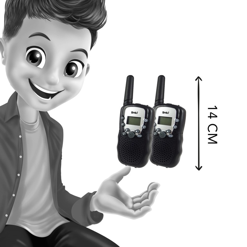 Buki - TW01 - Walkie-talkie, multicolore