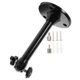 Operitacx Adjustable Mini Ceiling Wall Desk Projector Mount Stand for Mini Devices Up to Stable Thickened Pole with Large Base Easy Installation for Home Theater and Office Use