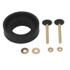 Toilet Tank Bowl Sealing Gasket Rubber Brass Repair Kit Bathroom