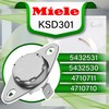 Bi-Metal Thermostat Dryer Universal Temperature Limiter 160°C Connections 2 x