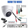 5MP Analog Coax Dome TVI CVI CCTV Surveillance Security Camera,