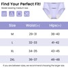 BATTEWA Mid-Waist Incontinence Underwear for Women Leak Proof Panties Protective