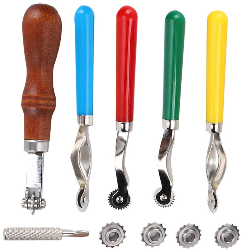 Tracing Wheels, 5Pcs Needle Point Tracing Wheels Sewing Roulette Spacer
