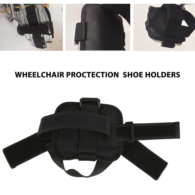 Wheelchair Shoe Holder Strap Safety Restraint Shoes Fixed Protection Strap