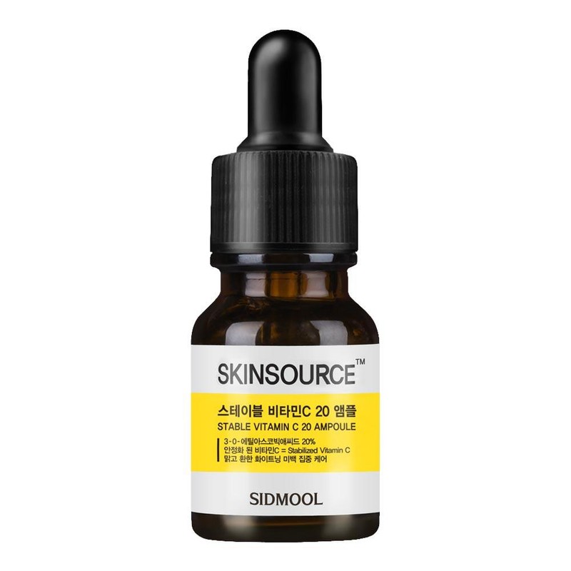 Skin Source 스킨소스 스테이블 비타민씨 20 앰플/3-O-에틸아스코빅애씨드 20%/미백/장벽관리 Skin Source