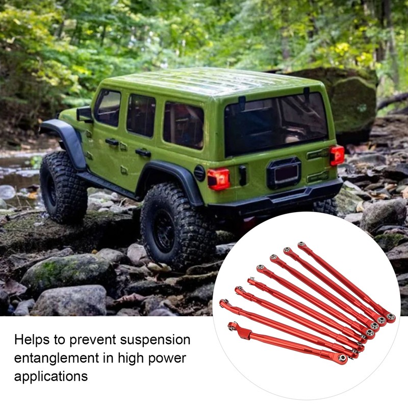 RC Rod Link Linkage Set Pull Rod with Sway Bar